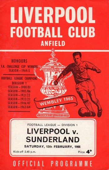 Match programme